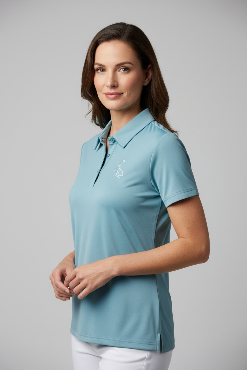 Green Polo (Women's Polo) 1771 Design
