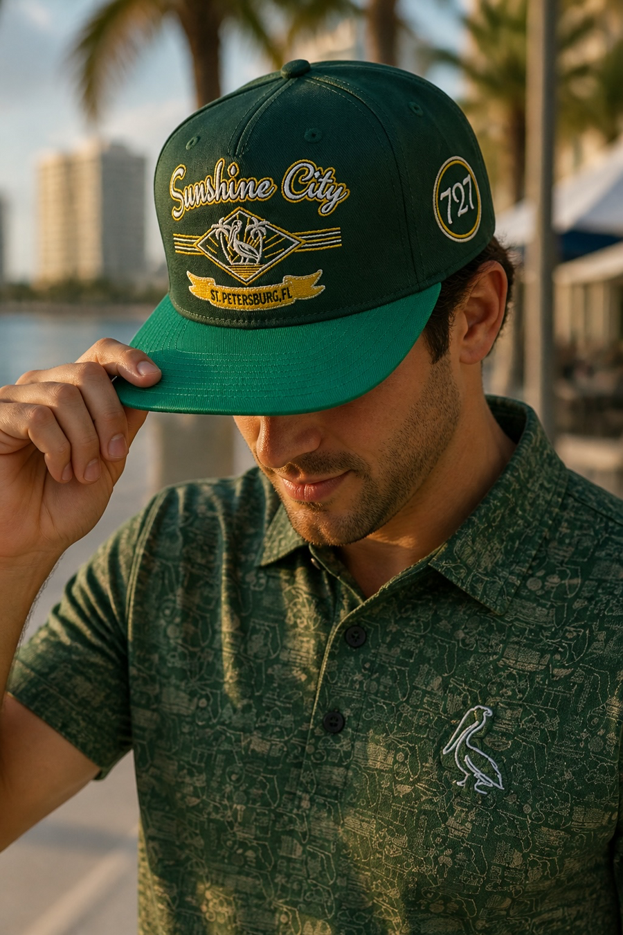 Sunshine City Snapback 1771 Design