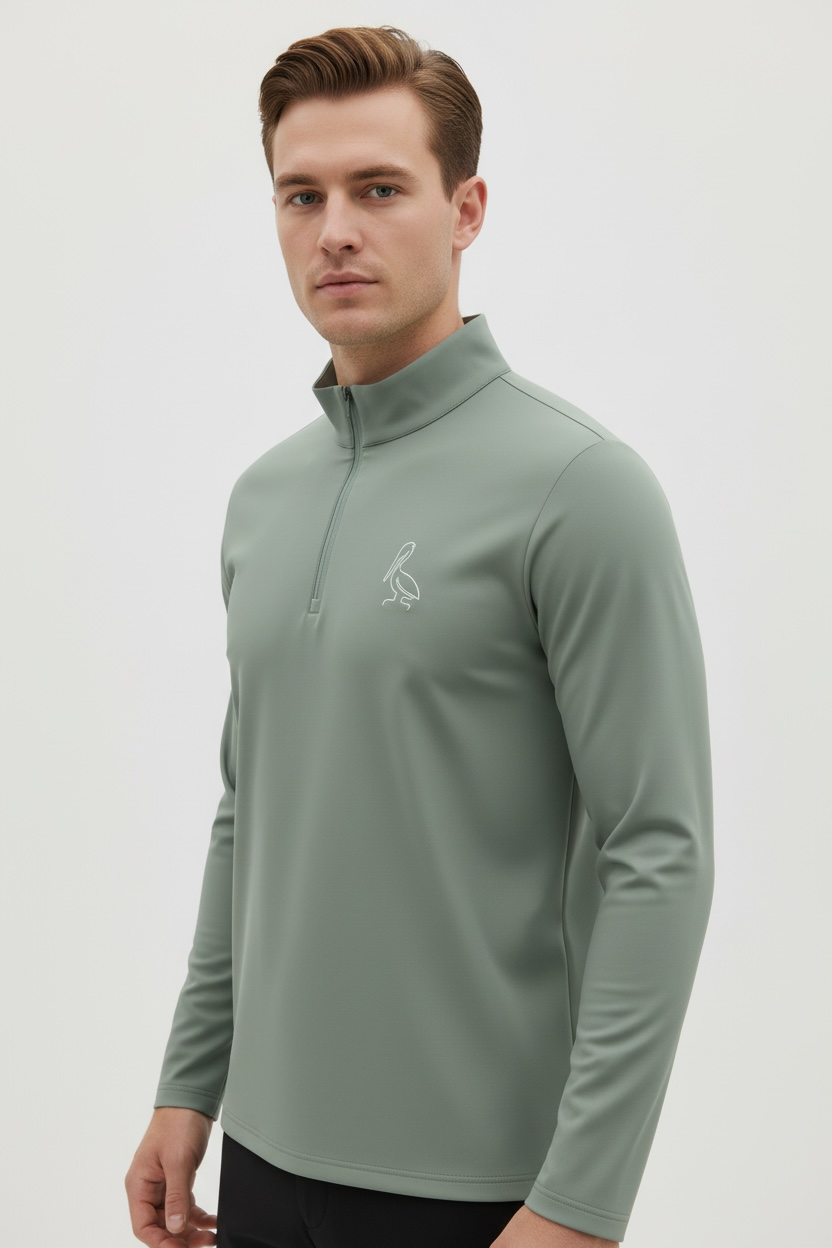 1771 Green Quarter Zip 1771 Design
