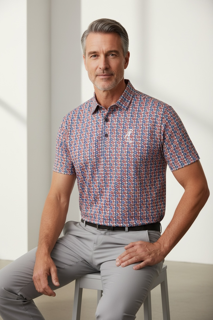 Petey Crest Polo 1771 Design