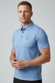 Petey on Blue Polo 1771 Design